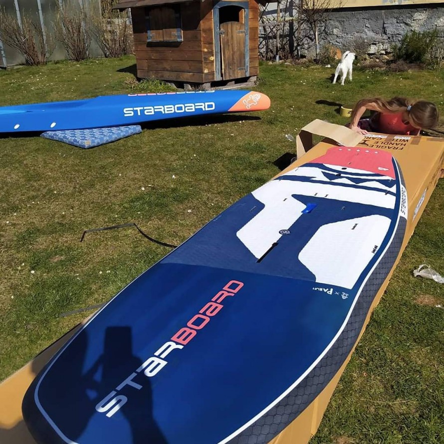 Starboard Hypernut 4 in 1 paddleboard i windsurf