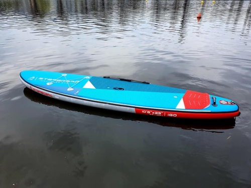 Test nafukovacího paddleboardu Starboard ZEN 10´8´´x33´´ Test nafukovacího paddleboardu Starboard ZEN 10´8´´x33´´