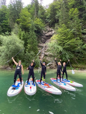 SOČA na paddleboardu