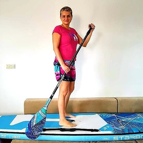 V těžkých chvílích zákazu vycházení na paddleboardu V těžkých chvílích zákazu vycházení na paddleboardu