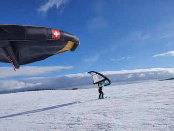 nafukovací křídlo wing pro lyže, snowboard, longboard, paddleboard, hydrofoil