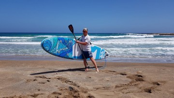 testujeme paddleboard