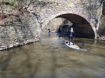 Bílina-SUP-paddleboard-výlet