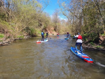 Bílina-SUP-paddleboard-výlet