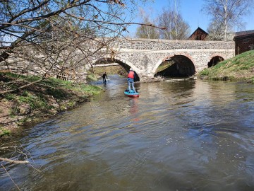 Bílina-SUP-paddleboard-výlet