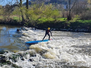 Bílina-SUP-paddleboard-výlet