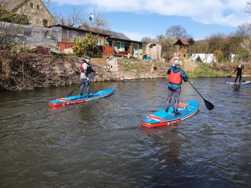 Bílina-SUP-paddleboard-výlet