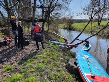 Bílina-SUP-paddleboard-výlet