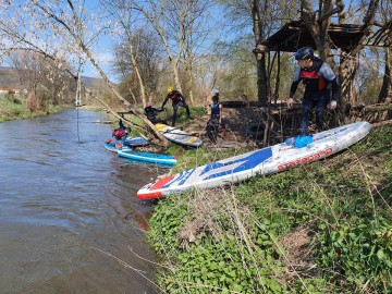 Bílina-SUP-paddleboard-výlet