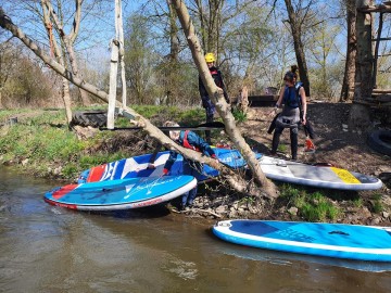 Bílina-SUP-paddleboard-výlet