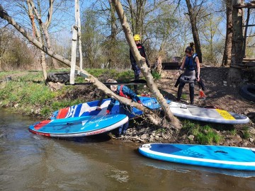 Bílina-SUP-paddleboard-výlet