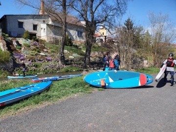 Bílina-SUP-paddleboard-výlet