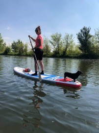 holky a paddleboard