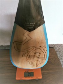 Pádlo pro paddleboard designové, dřevěné