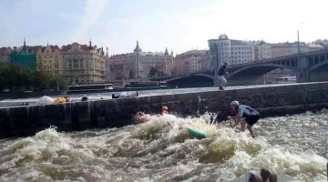 Na paddleboardu přes 3 jezy