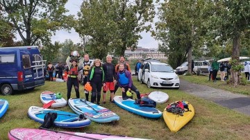 Na paddleboardu přes 3 jezy