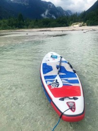 Soča na paddleboardu