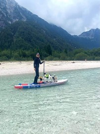 Soča na paddleboardu