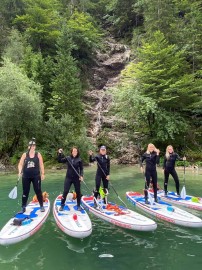 Soča na paddleboardu