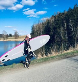 Holky na paddleboardu