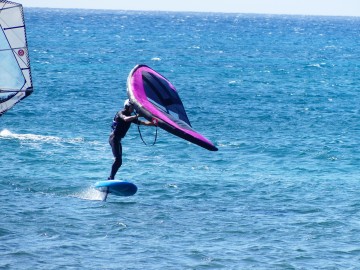 Wingfoil Gran Canaria, starnoard Take Off, Freewing
