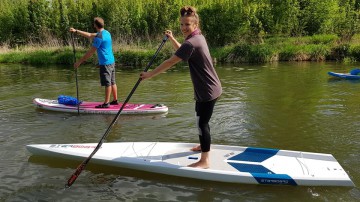 test paddleboardů