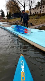 Pražský paddleboard