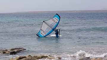 wave windsurfing na Kapverdách