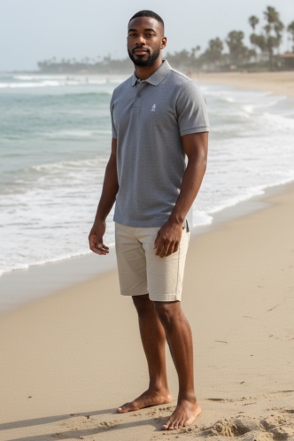 Polo tričko - šedé - tmavé